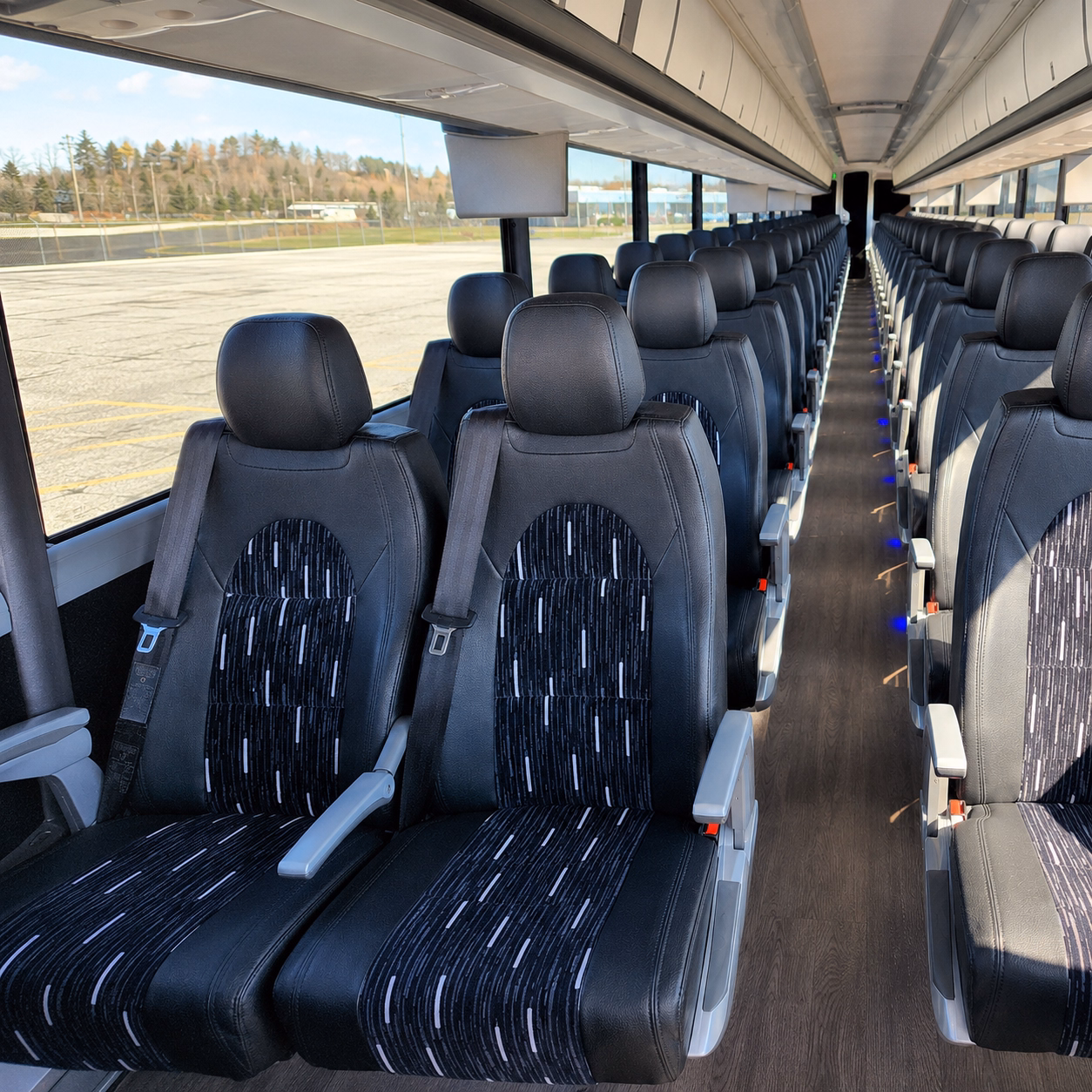 conroe charter bus services