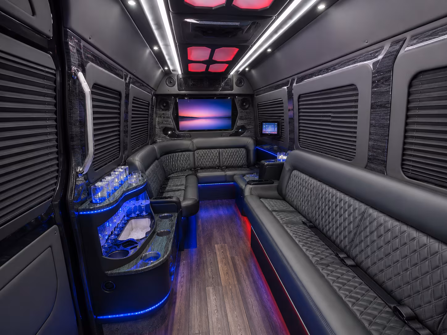 conroe government military transportation onboard seating
