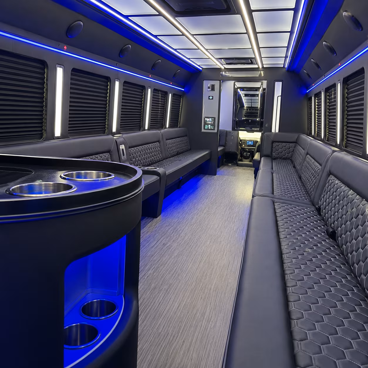 conroe party bus rentals inside