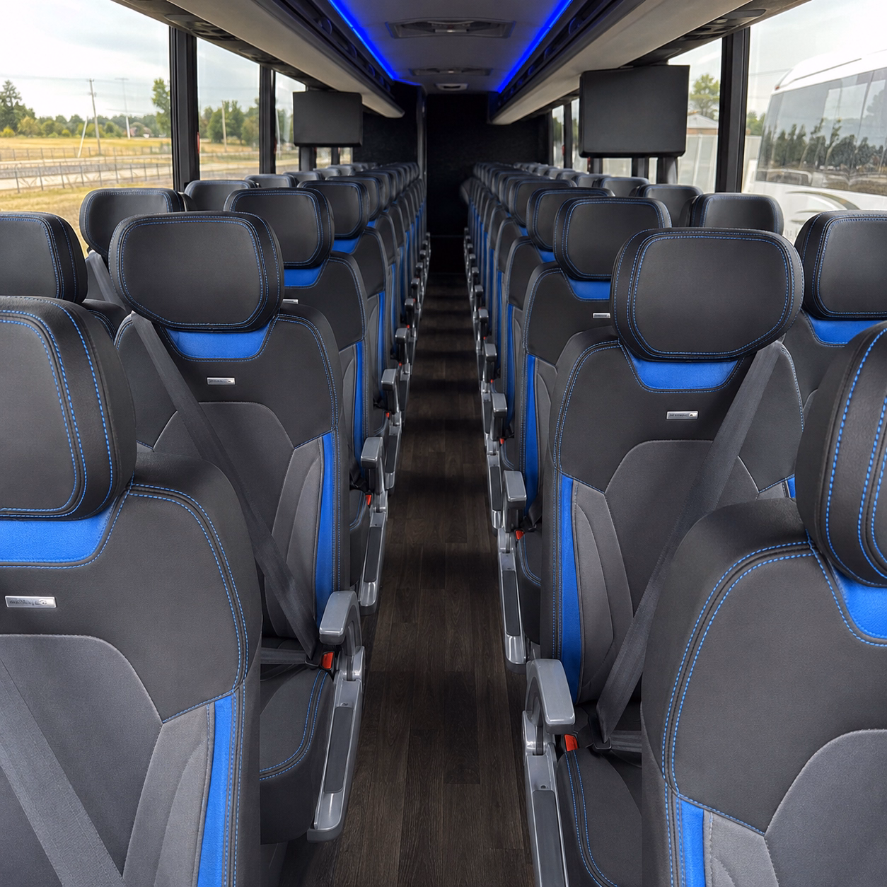 conroe religious group transportation onboard seating