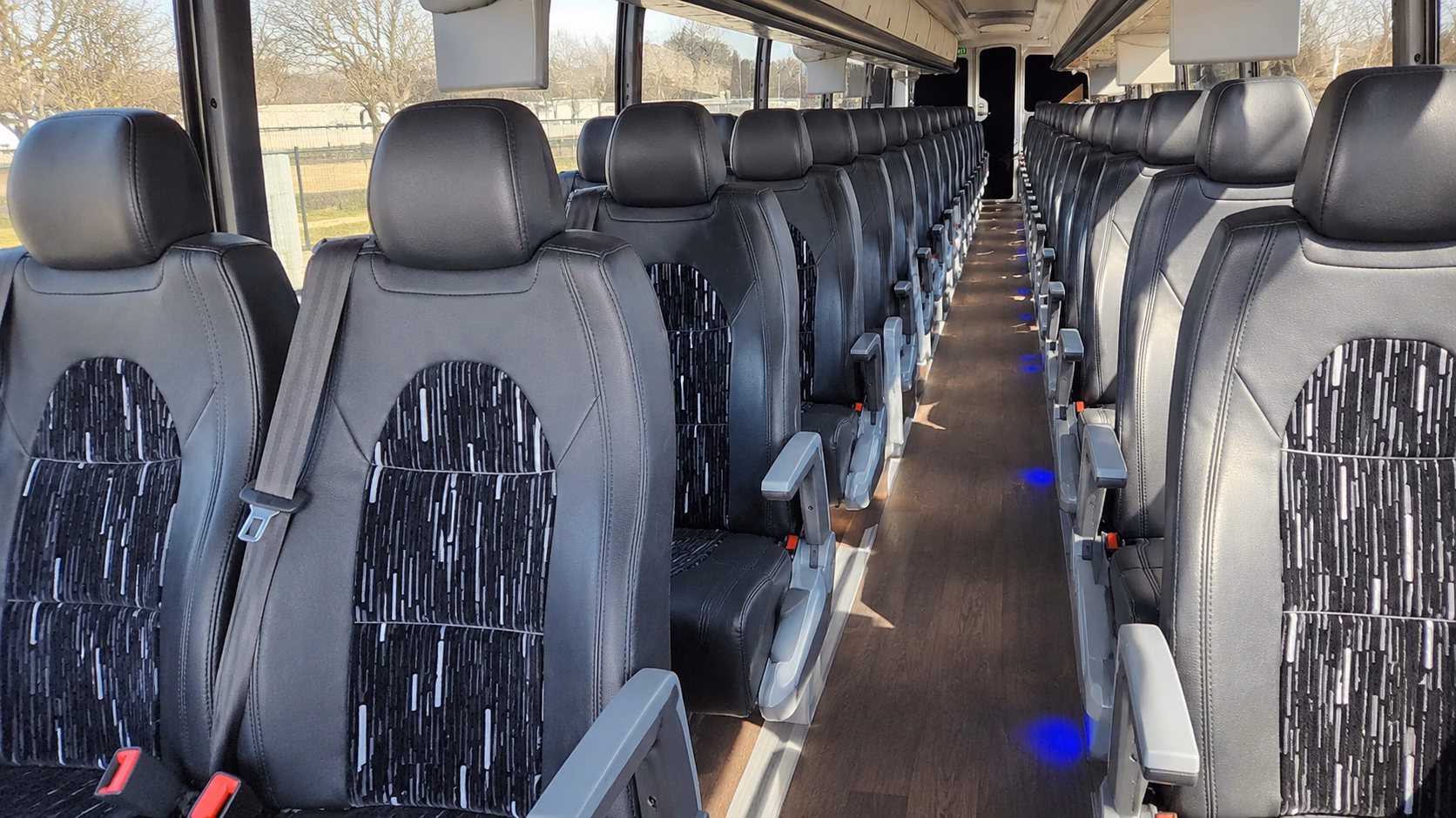 how the type of bus you choose changes the price in conroe texas